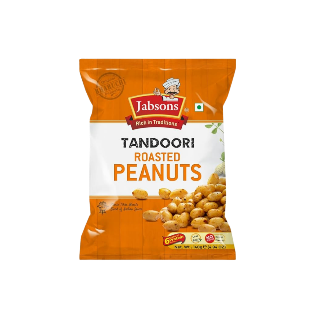 Jabsons Tandoori Peanuts 140 g buy online USA - 1